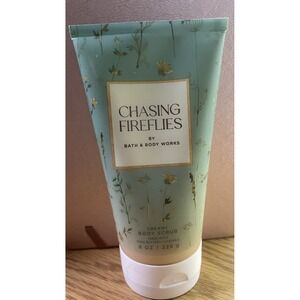 Bath & Body Works Body Scrub CHASING FIREFLIES  8 Oz Free Of Sulfate/Paraben New